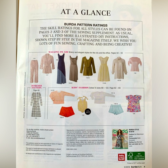 UK Burda Style Magazine 06/2019 - Picture 3 of 3